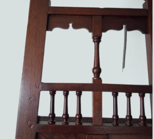 Antique Victorian Painters Oak Display Easel