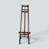 Antique Victorian Painters Oak Display Easel