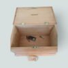 Large Antique Pine Donation Box