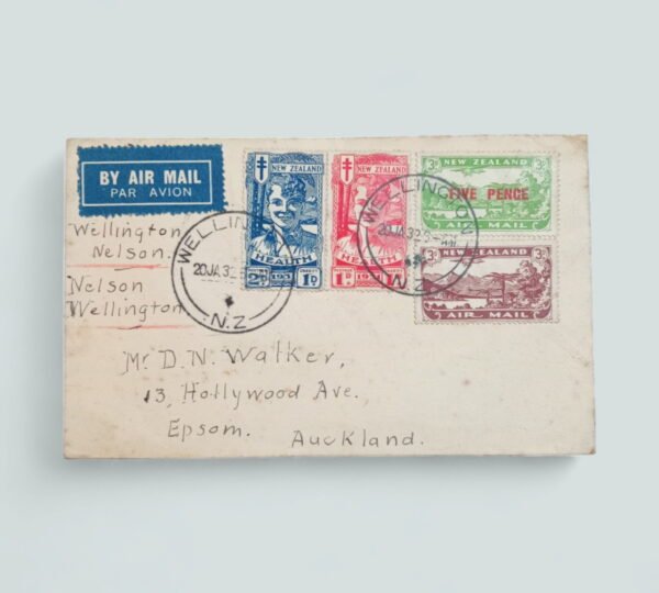 NZ Airmail Cover