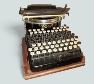 The New Yost No.1 American Typewriter c.1889 Rare! Stunning Order!