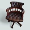 Superb Vintage Captains Leather Chair