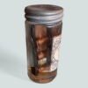 1800's Apothecary Medicine Bottle Twisted Silk