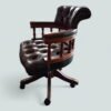Superb Vintage Captains Leather Chair