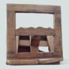 Vintage Wooden Book Revolving Display Stand