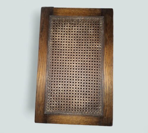 Vintage Rattan Bedside Table