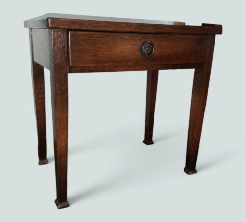 Vintage Rattan Bedside Table