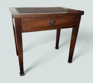 Vintage Rattan Bedside Table
