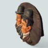 Laurel & Hardy Movie Stars WALL DECOR From 60s Big Size