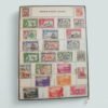World Stamp Album 'Four Square' Large with lots of older stamps