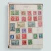 World Stamp Album 'Four Square' Large with lots of older stamps