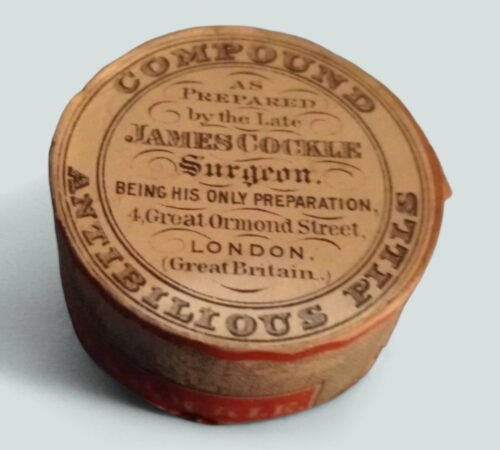 Compound Antibilious Pills James Cockle London Antique Complete