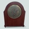 Edwardian Inlaid Mahogany Mantel Clock