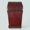 Edwardian Inlaid Mahogany Mantel Clock