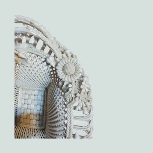Belleek Super Rare Henshall Twig Basket