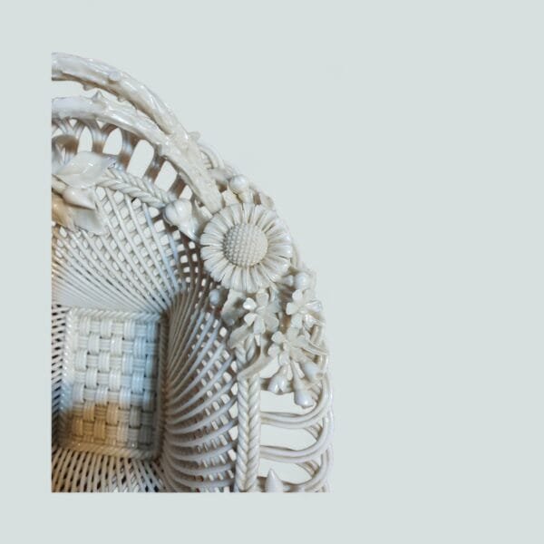 Belleek Super Rare Henshall Twig Basket
