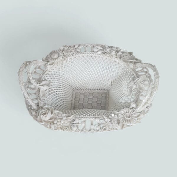 Belleek Super Rare Henshall Twig Basket